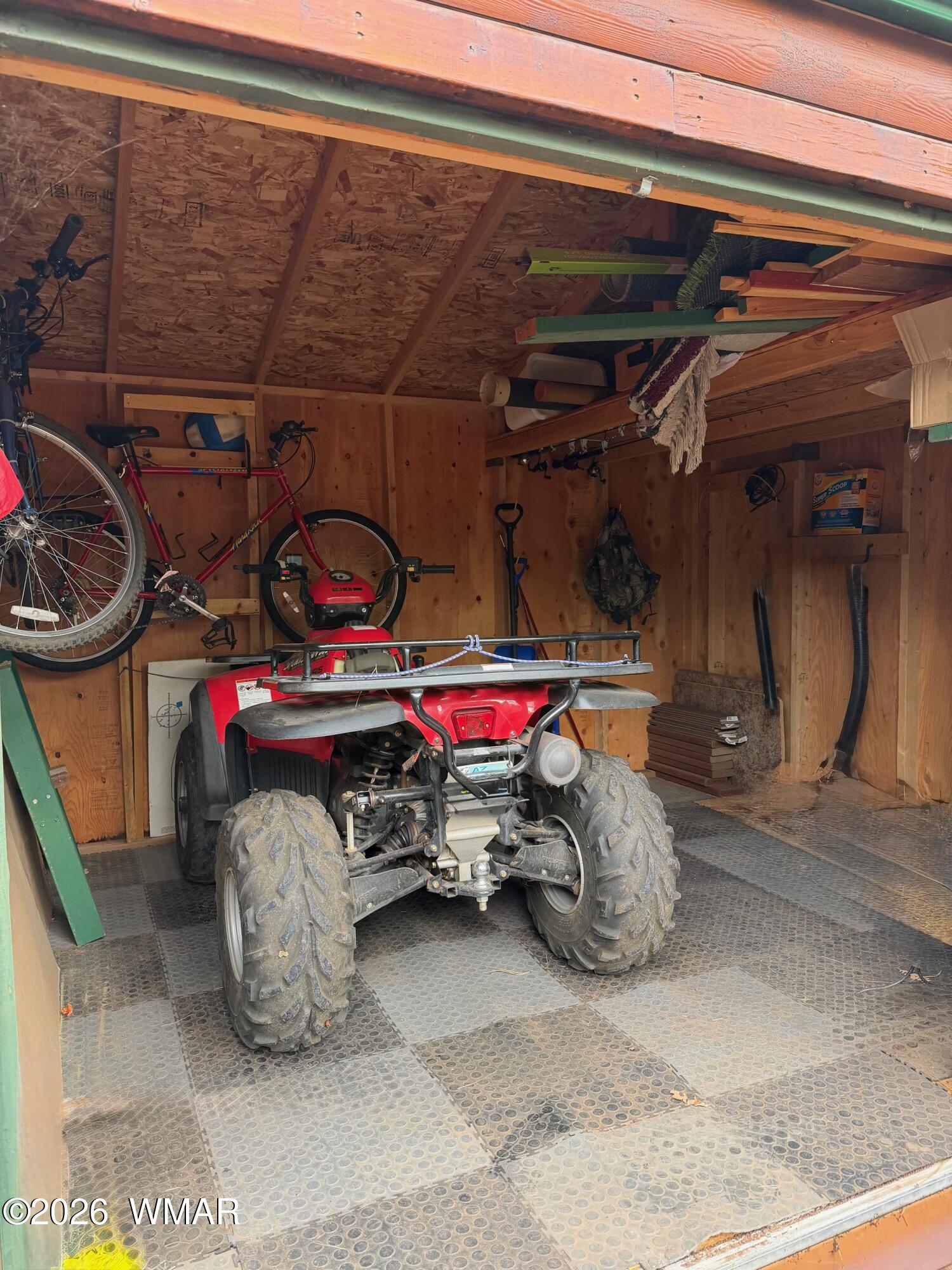 3225 Turkey Track Road Pinetop, AZ 85935 - Photo 23 of 25 inside of 12x12 shed