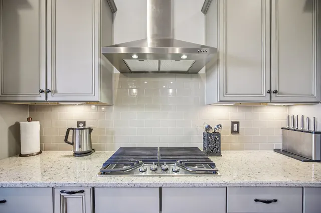 a room with gym equipment