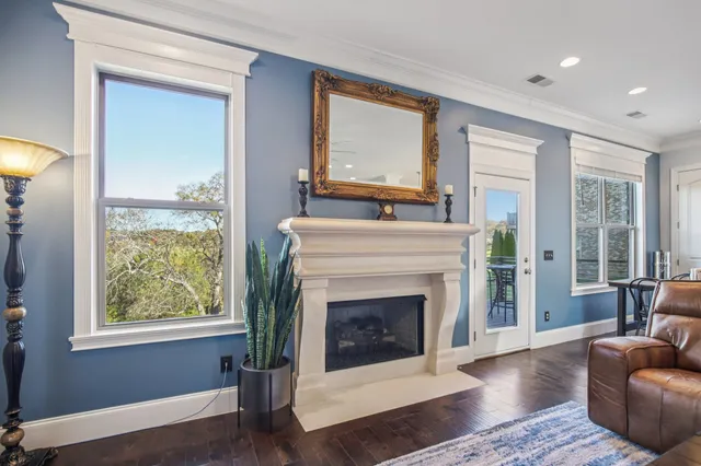 a view of a workspace with furniture