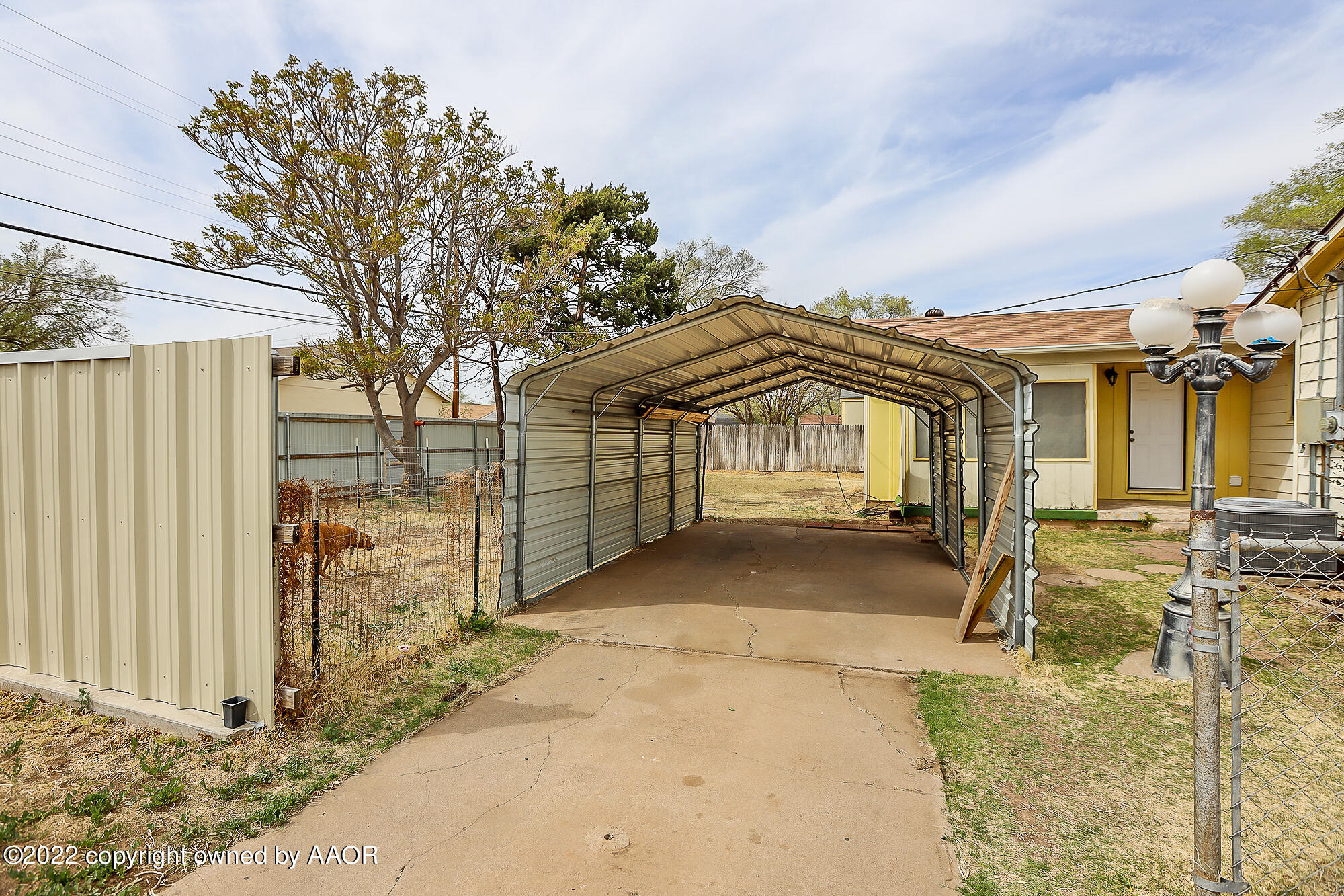 4318 South Hughes Street Amarillo, TX 79110 - Photo 23 of 25 a view of house with a outdoor space