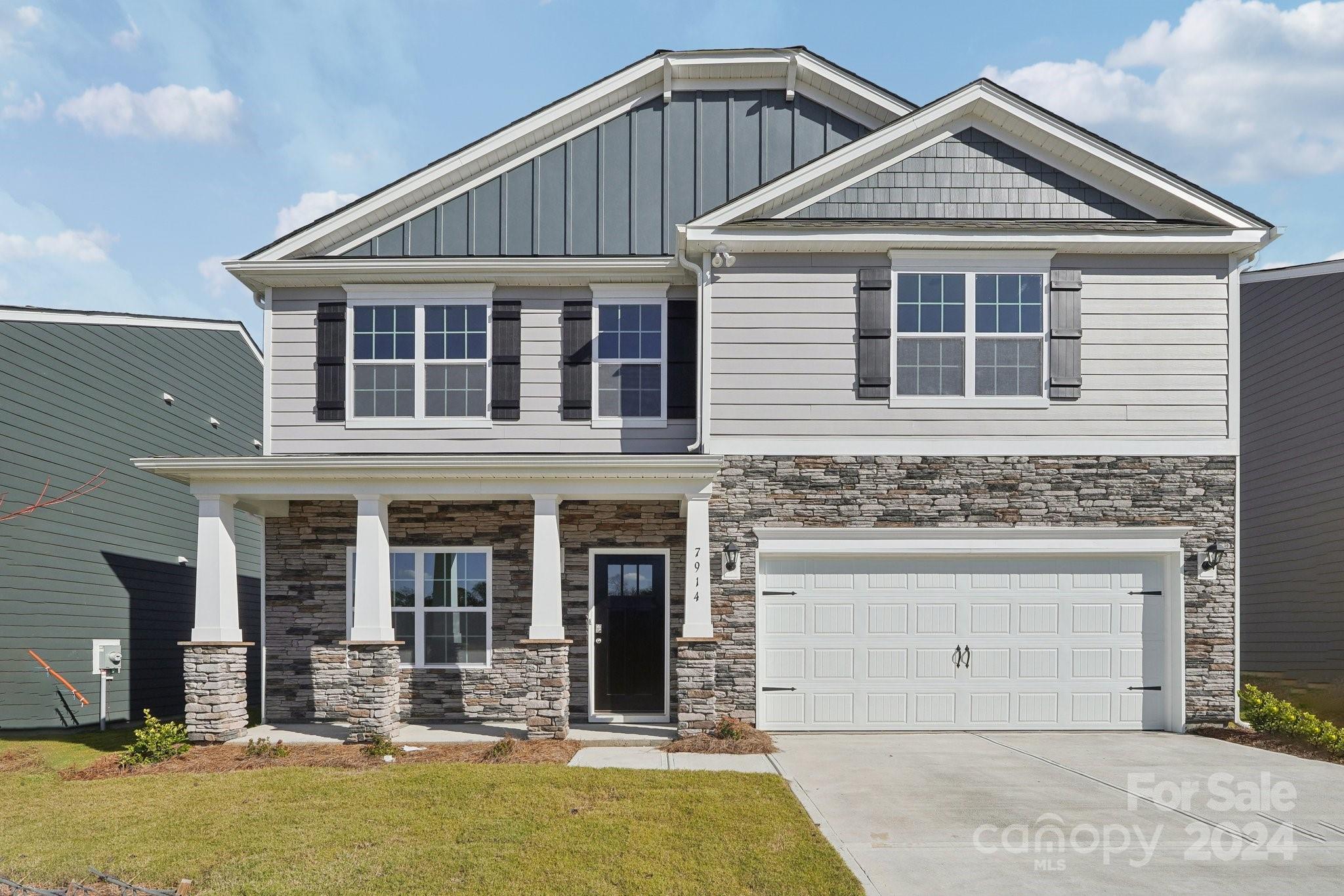 7914 Old Brk Road Sherrills Ford, NC 28673 - Photo 1 of 41 front view of house with a yard