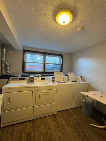 a room with storage and utility