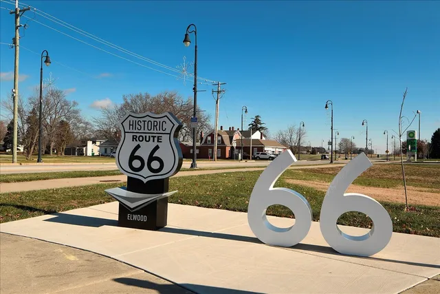 a view of a city street