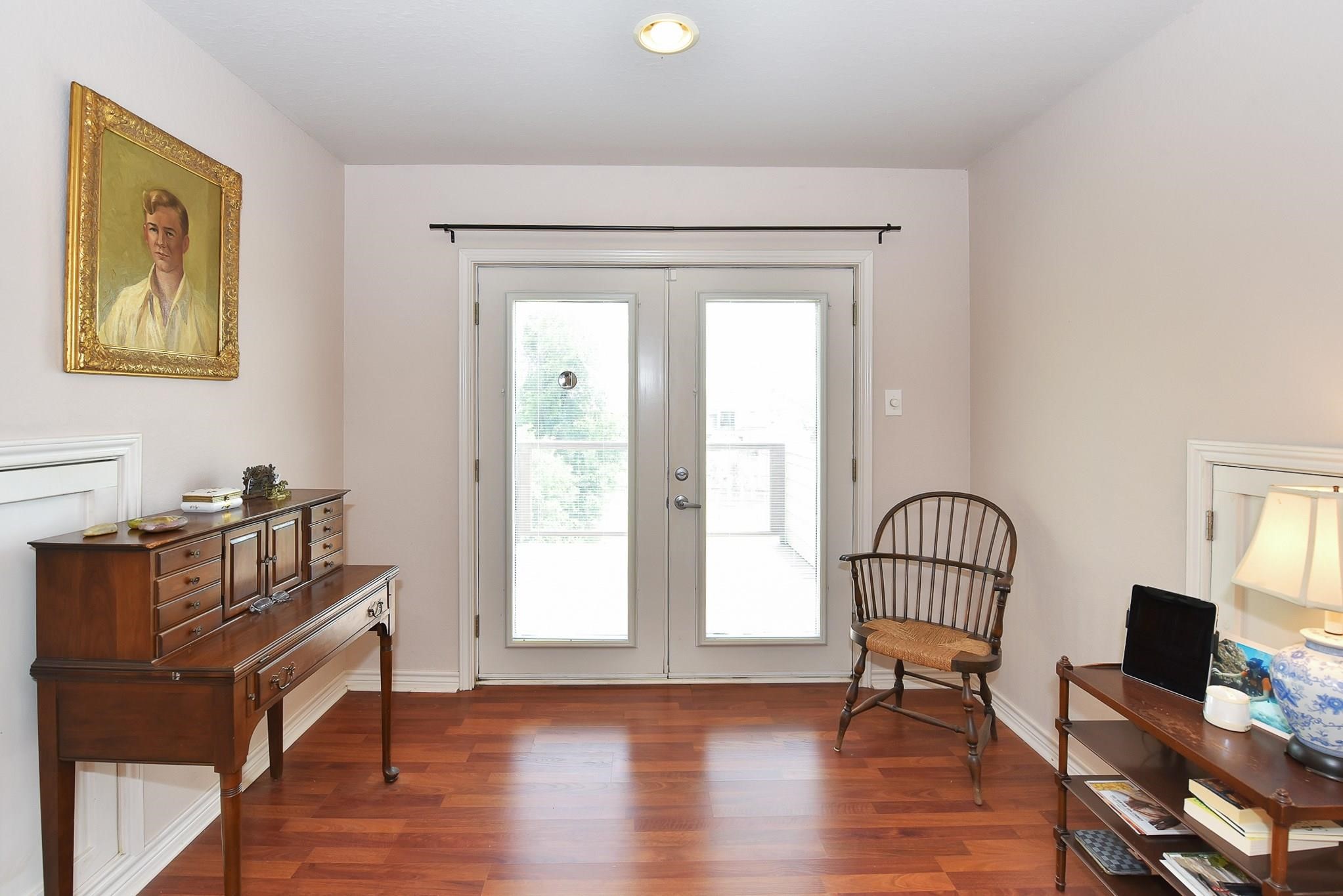 226 Valmar Kemah, TX 77565 - Photo 15 of 29 a view of a workspace with furniture and a window