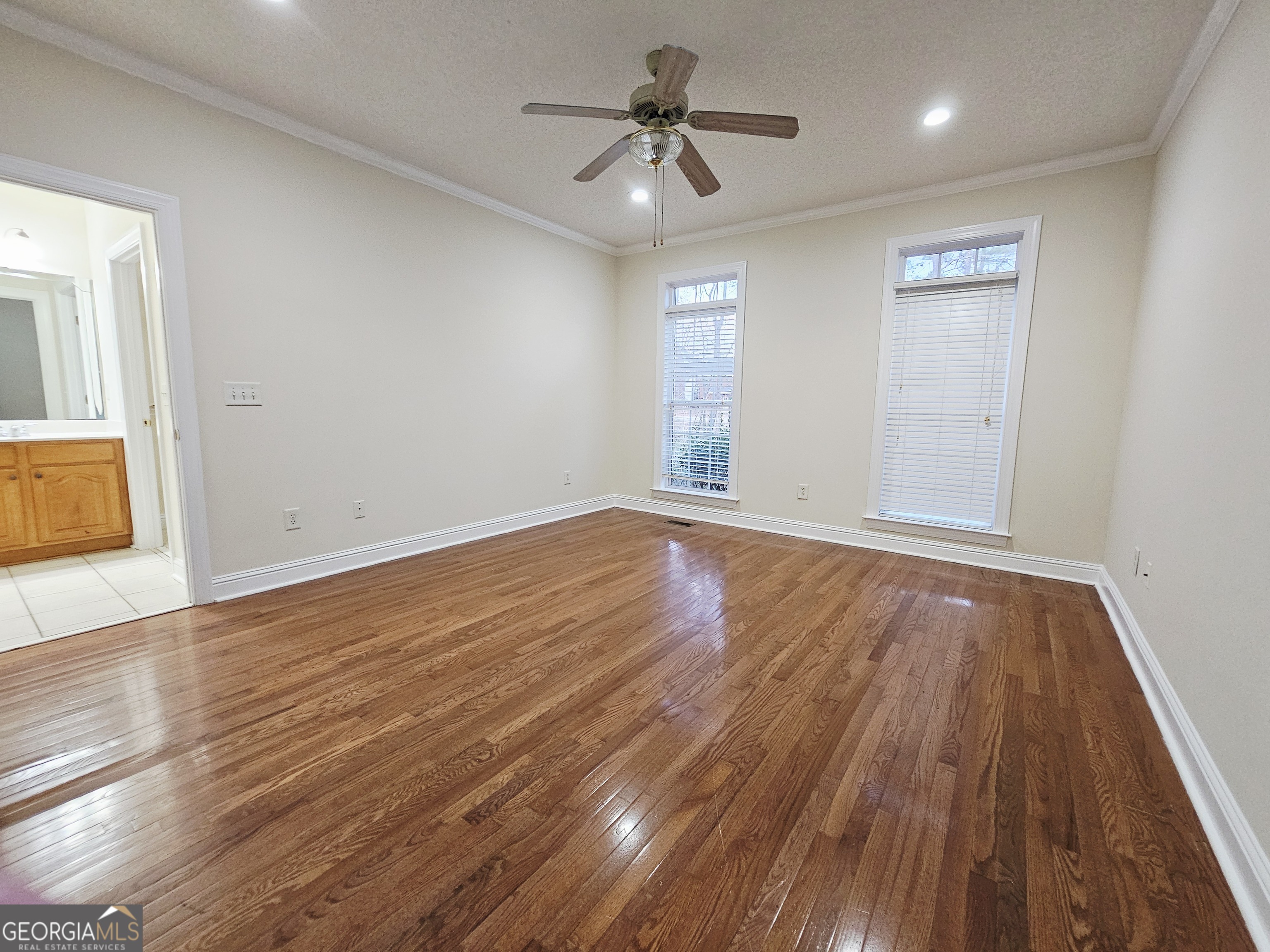 122 High Ridge Drive Macon, GA 31220 - Photo 11 of 25 wooden floor in an empty room with a window