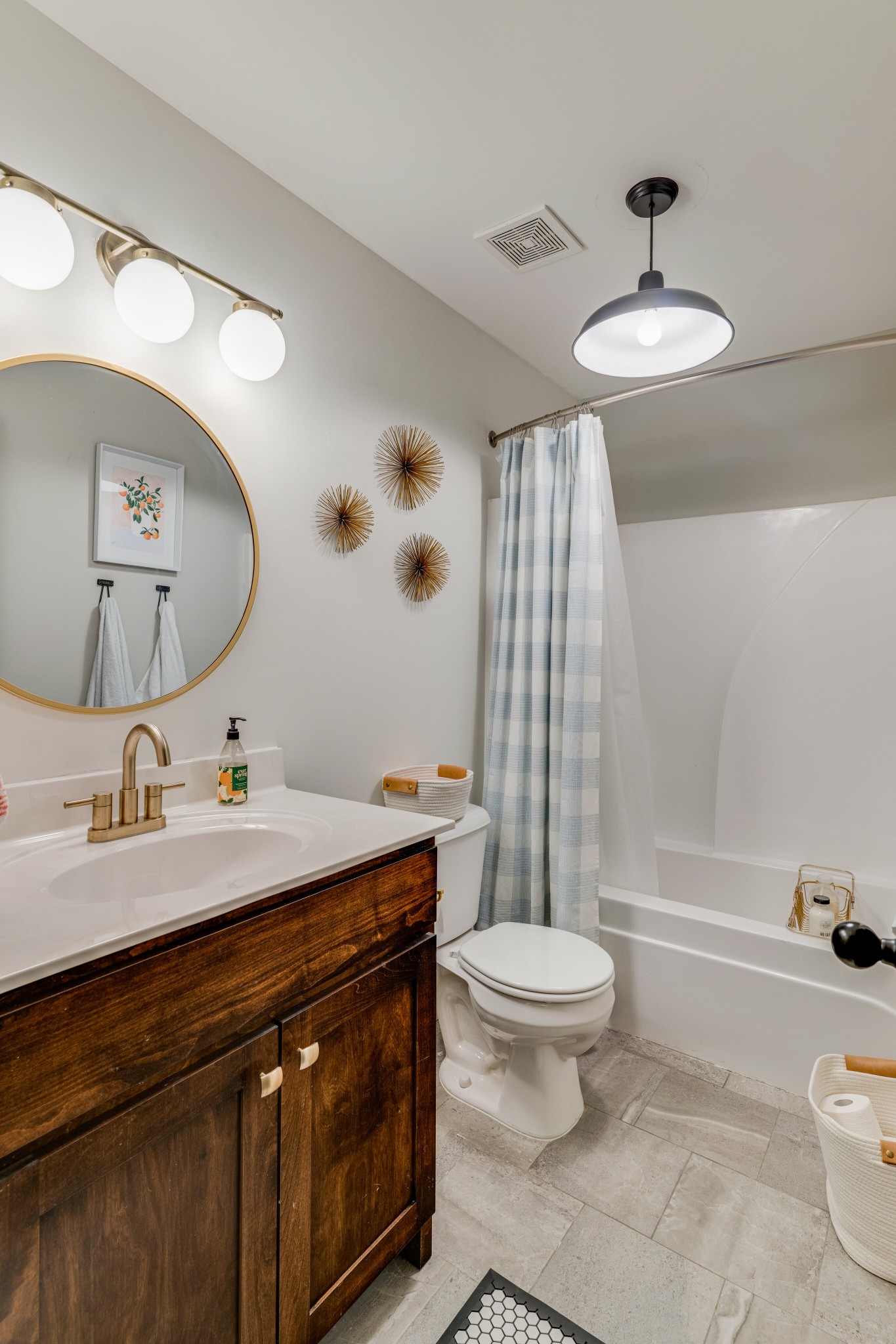 338 Tom Ferrell Road Portland, TN 37148 - Photo 22 of 26 a bathroom with a sink and a mirror