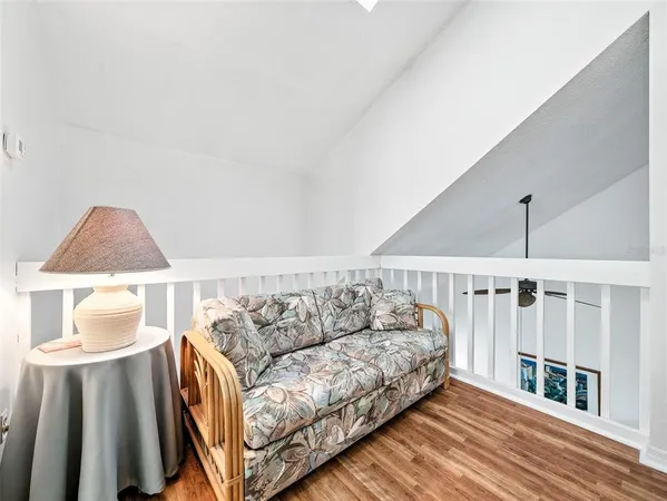 a view of living room with furniture and floor