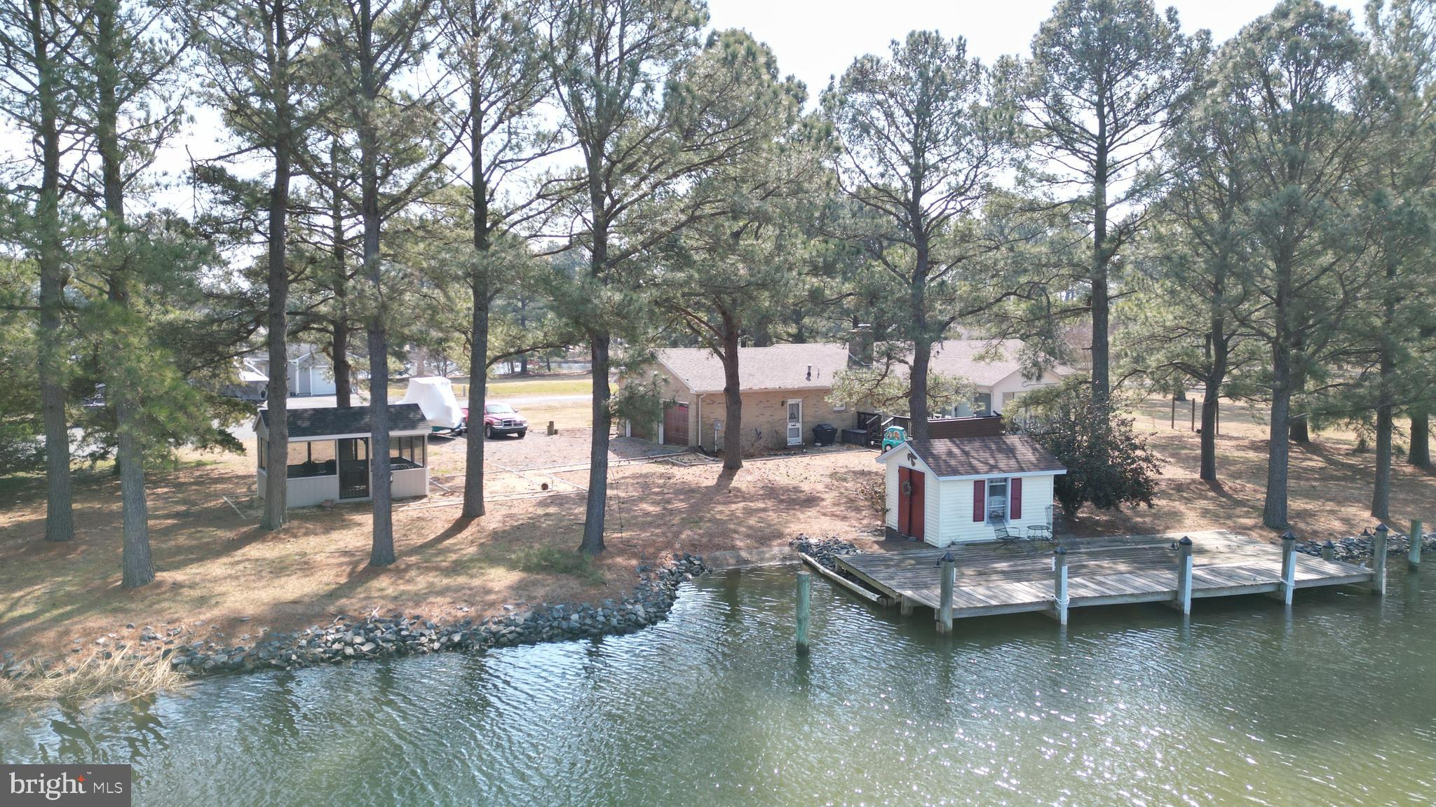 5000 Joshua Thomas Road Marion Station, MD 21838 - Photo 23 of 81 a view of a lake with houses