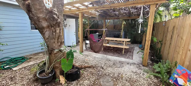 a view of outdoor space and patio