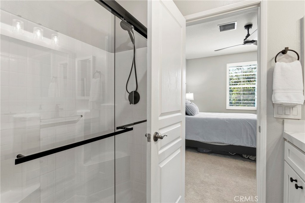 92 Sansovino Ladera Ranch, CA 92694 - Photo 15 of 24 New glass enclosure in the primary bedroom.