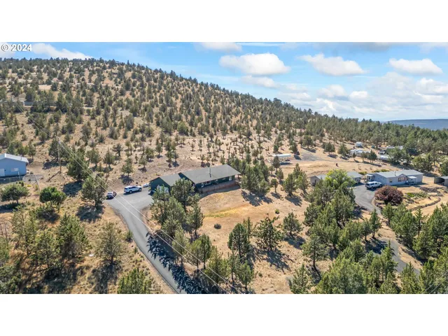 a view of city and mountain