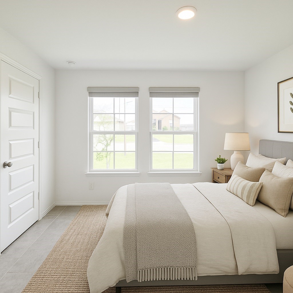 1114 Cattle Chute Court Rosharon, TX 77583 - Photo 13 of 21 a bedroom with a bed and a window