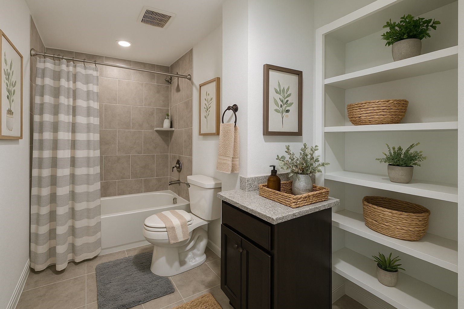1114 Cattle Chute Court Rosharon, TX 77583 - Photo 15 of 21 a bathroom with a sink a toilet and a shower