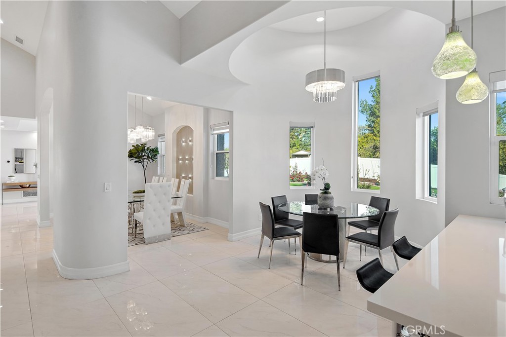 1693 Marion Road Redlands, CA 92374 - Photo 15 of 49 a view of a dining room with furniture and chandelier