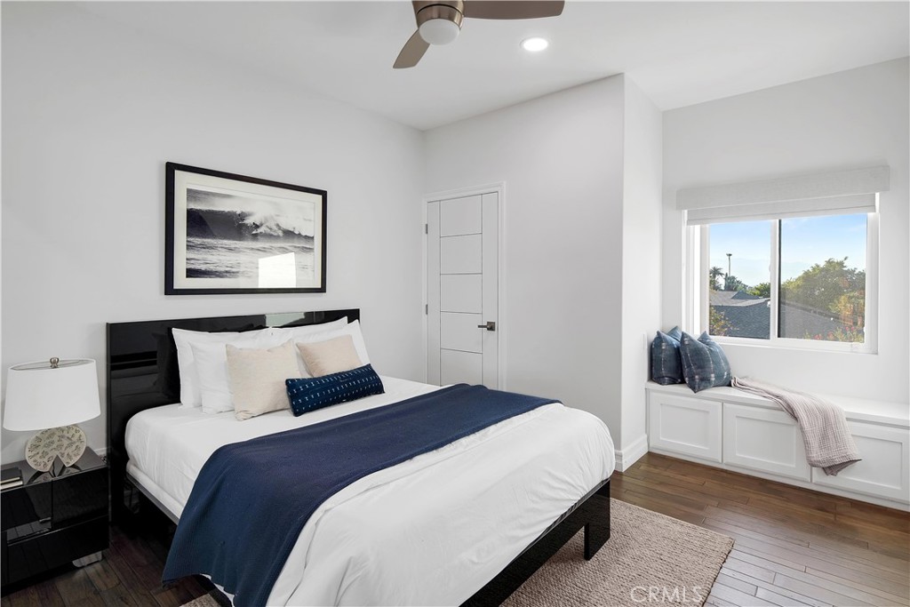 1693 Marion Road Redlands, CA 92374 - Photo 31 of 49 a bedroom with a large bed and a view of a bedroom