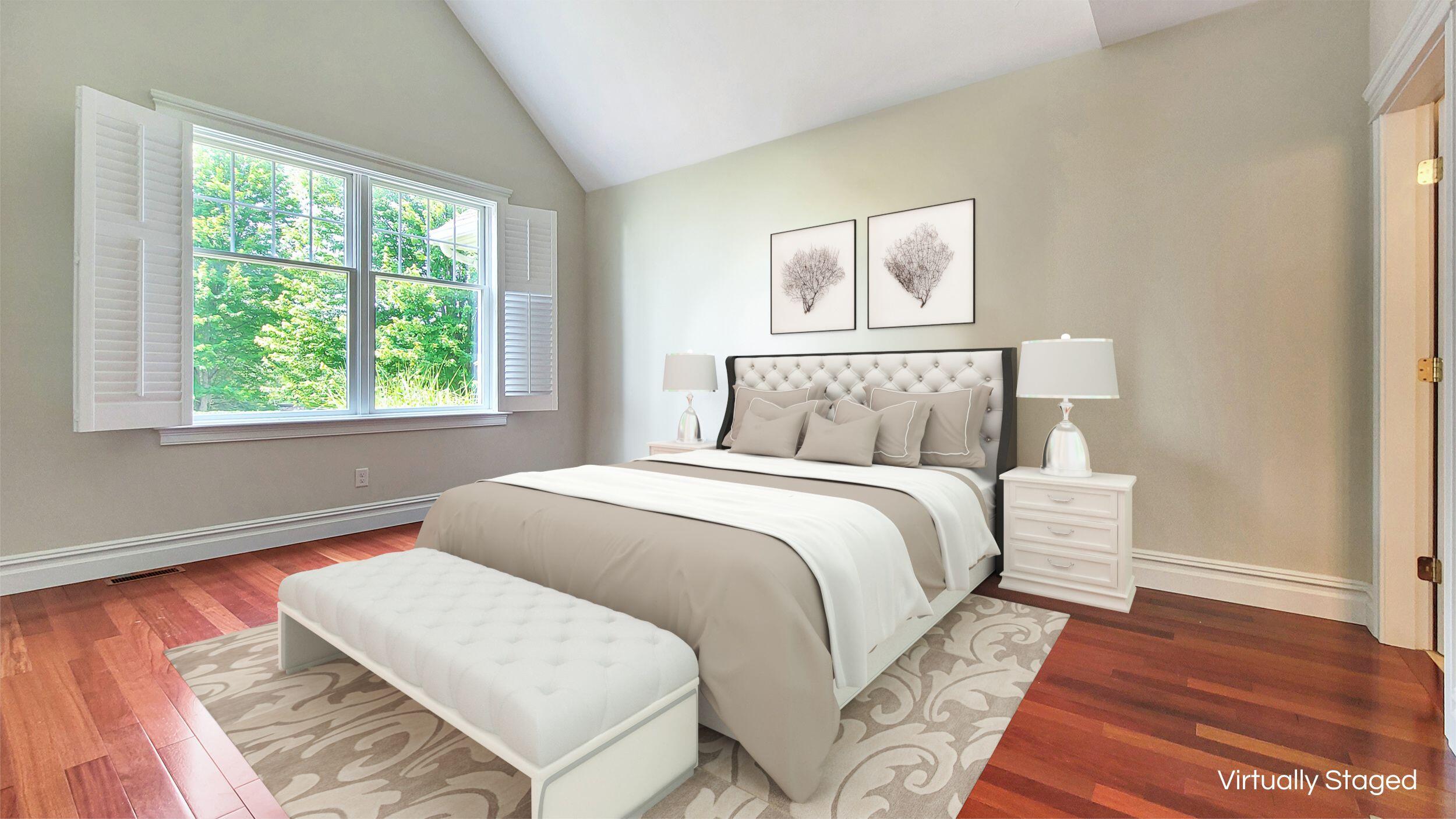 4 Quinns Way Mashpee, MA 02649 - Photo 6 of 28 a bedroom with a bed and a night stand