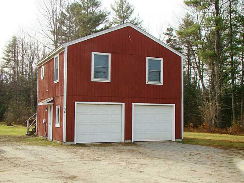 138 Rabbit Road Durham, ME 04222 - Photo 29 of 33 Exterior Front. View of the garage...
