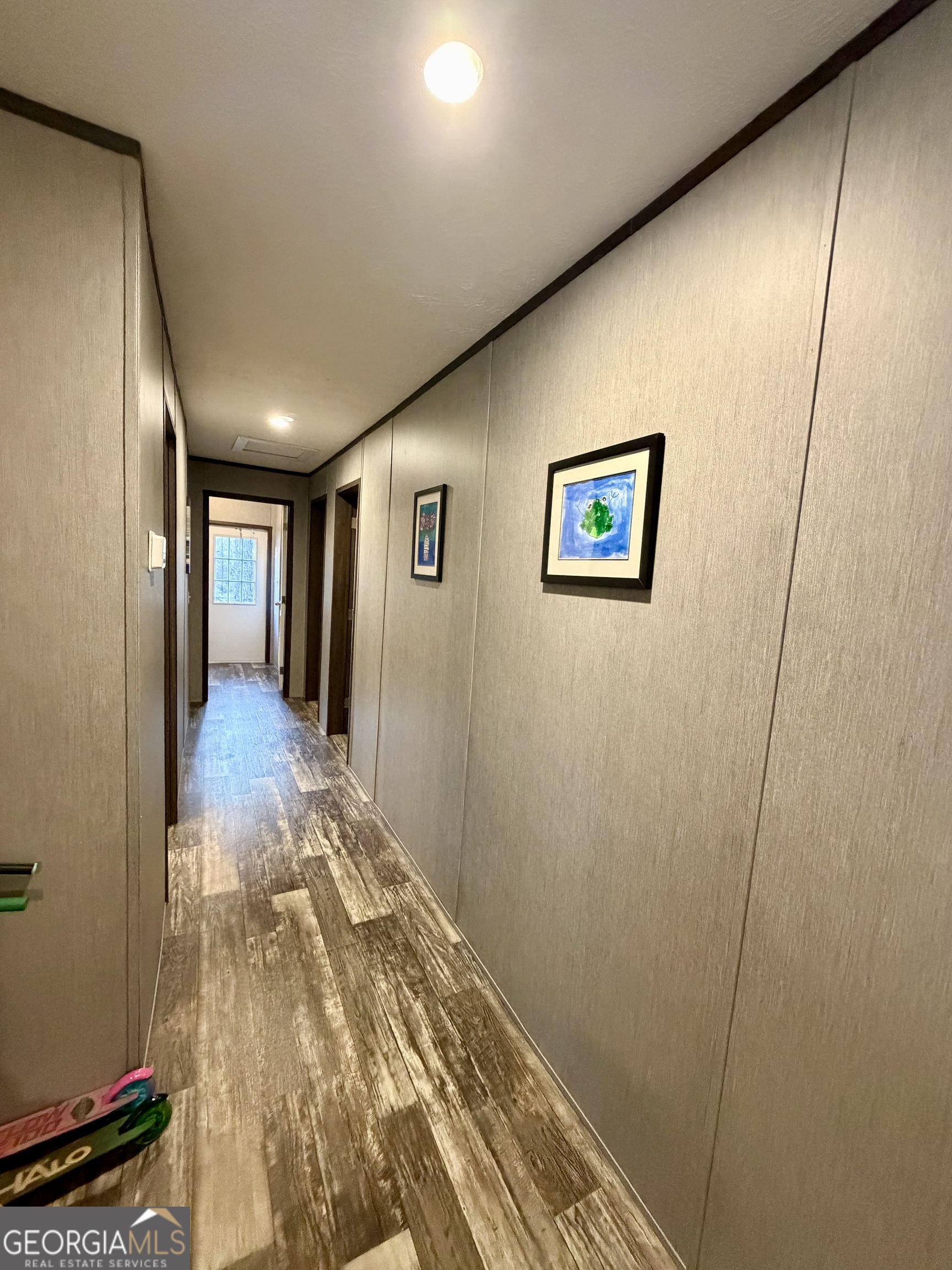 2601 New Evergreen Church Road Cadwell, GA 31009 - Photo 15 of 30 a view of a hallway with wooden floor