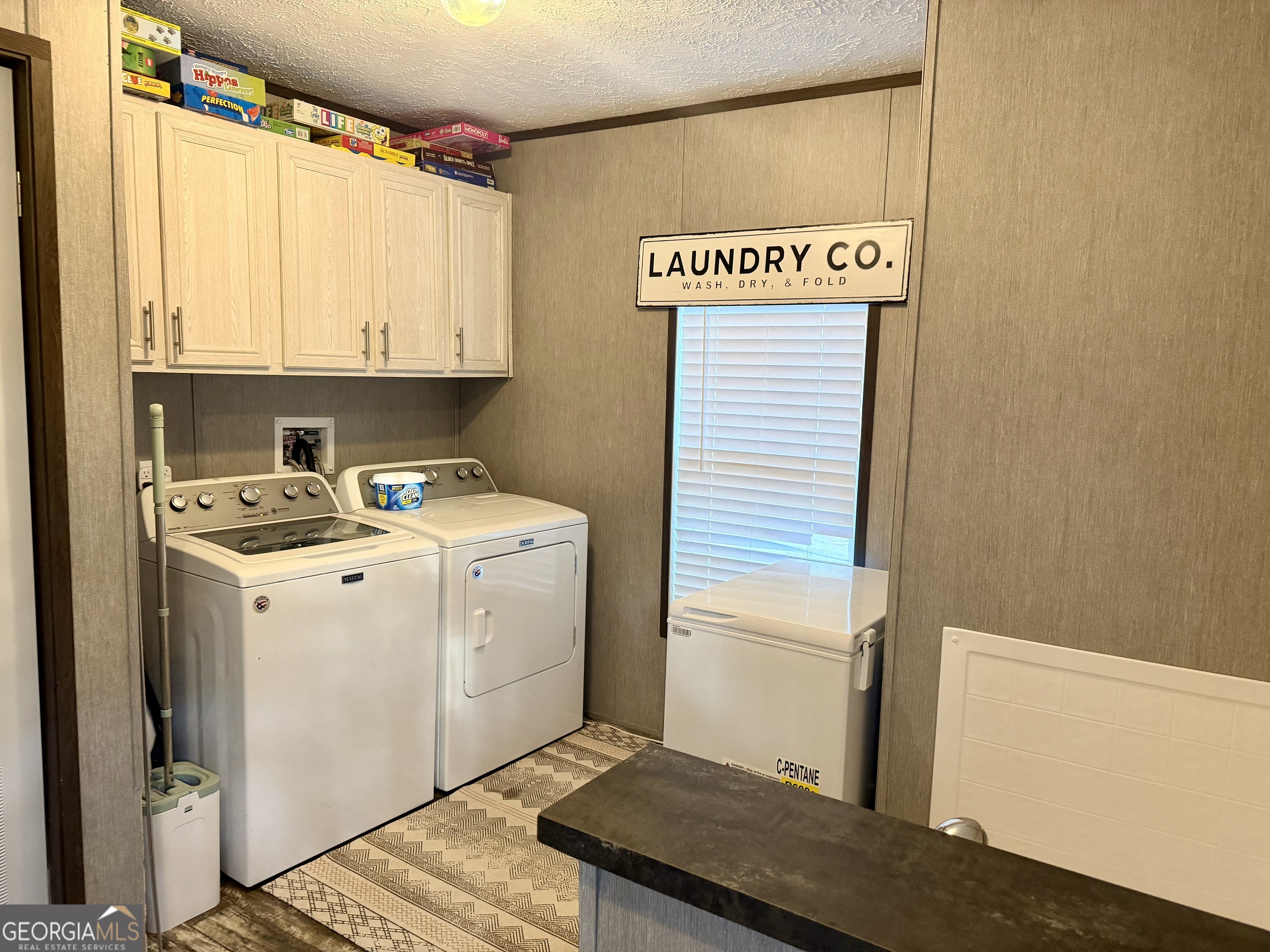 2601 New Evergreen Church Road Cadwell, GA 31009 - Photo 20 of 30 a utility room with dryer and washer