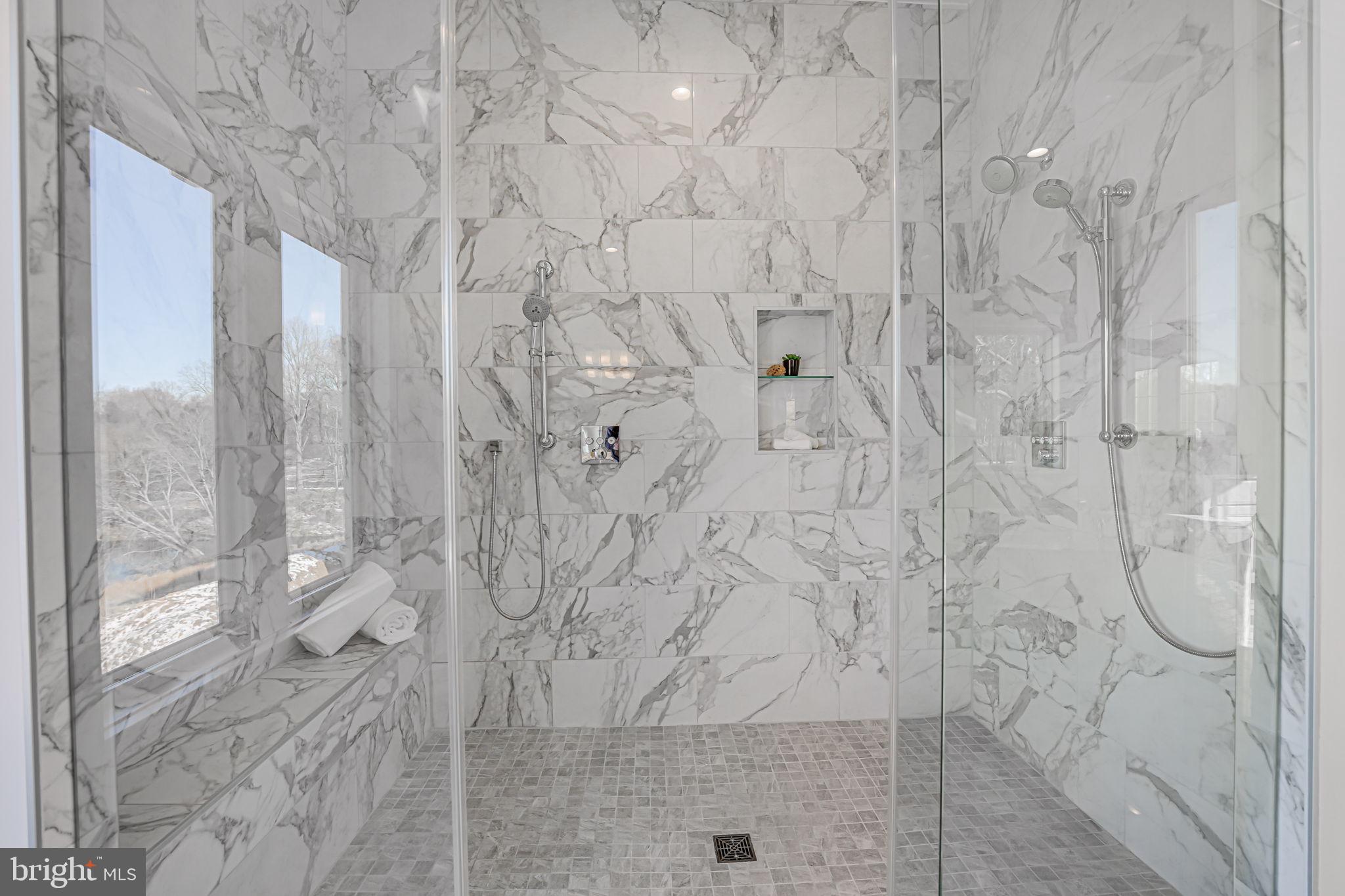 10305 Beach Mill Road Great Falls, VA 22066 - Photo 53 of 74 a bathroom with a shower