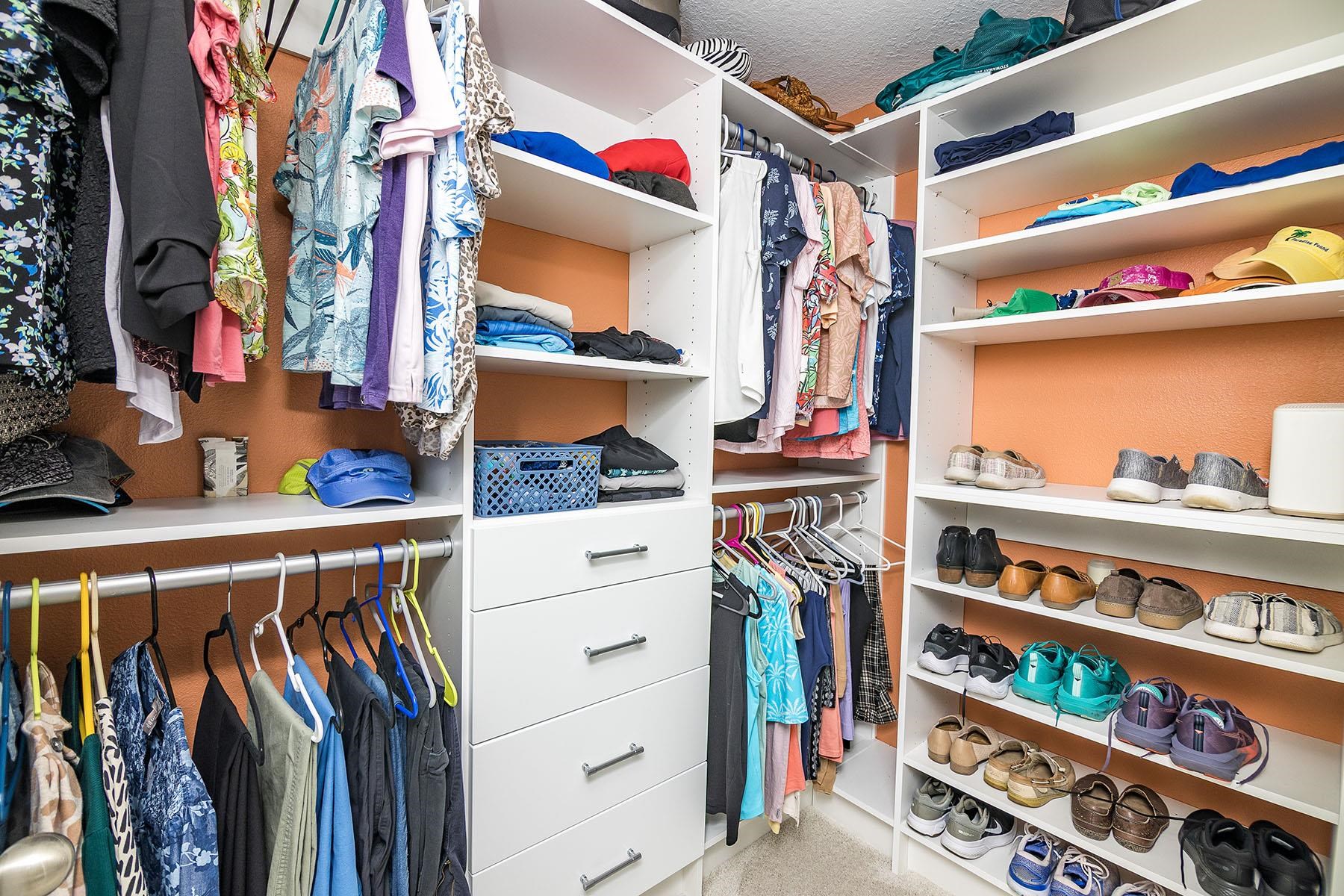74 Ridge Lake Road St. Augustine, FL 32086 - Photo 27 of 47 Spacious closet with custom built shelving