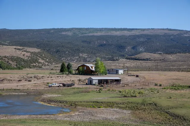 a view of house with a yard