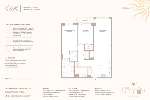 $1,030,000 | 8701 Churchill Road, Unit 905, North Bergen, NJ 07047