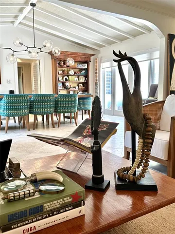 a view of a living room