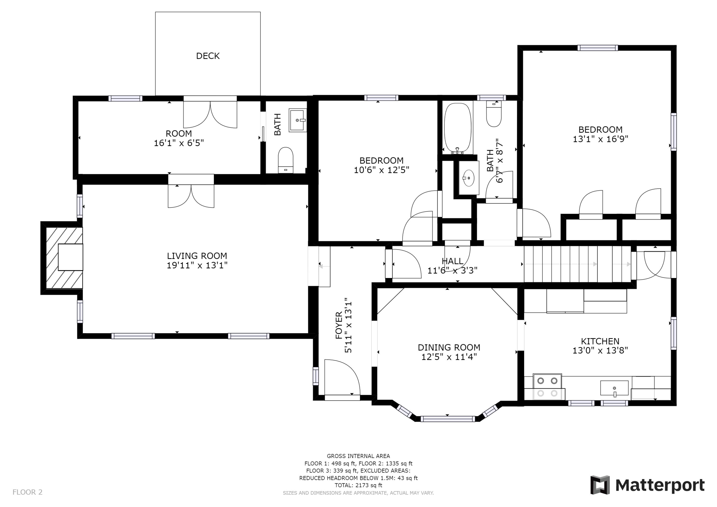 2027 Mt Vernon Road Southwest Roanoke, VA 24015 - Photo 41 of 43 floor plan