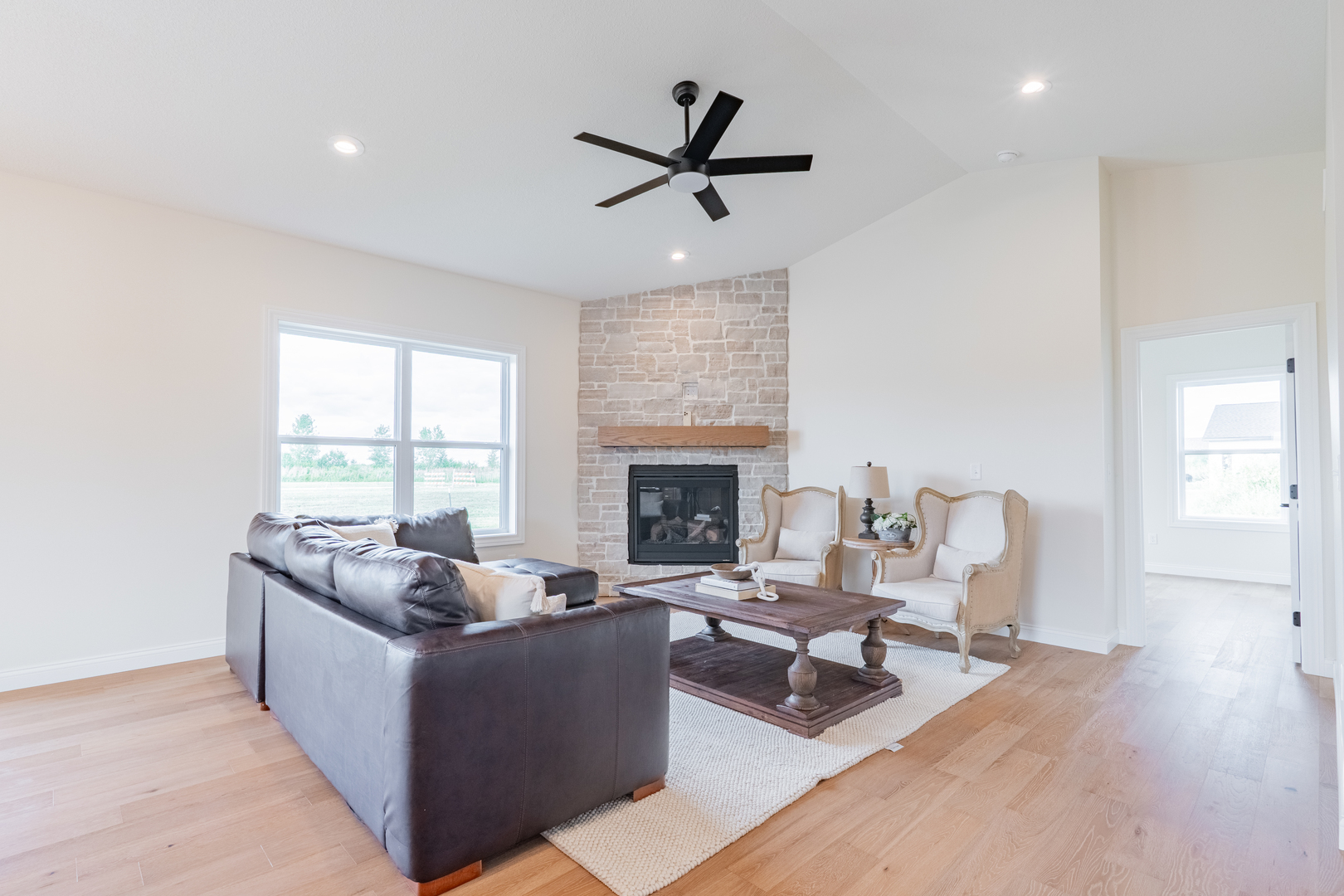 2538 Marble Road Normal, IL 61761 - Photo 12 of 27 a living room with furniture and a large window