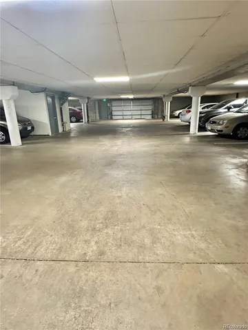 a view of parking area