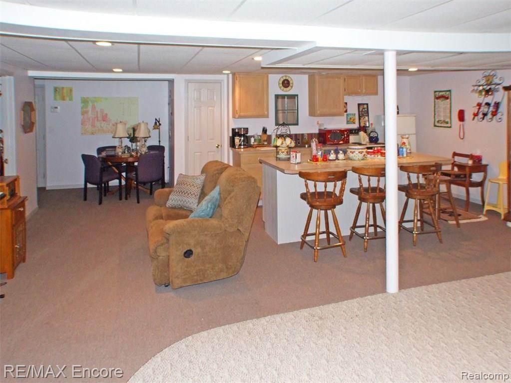 3409 Wynns Mill Road Metamora, MI 48455 - Photo 22 of 31 Lower level full kitchen, dining area and living room