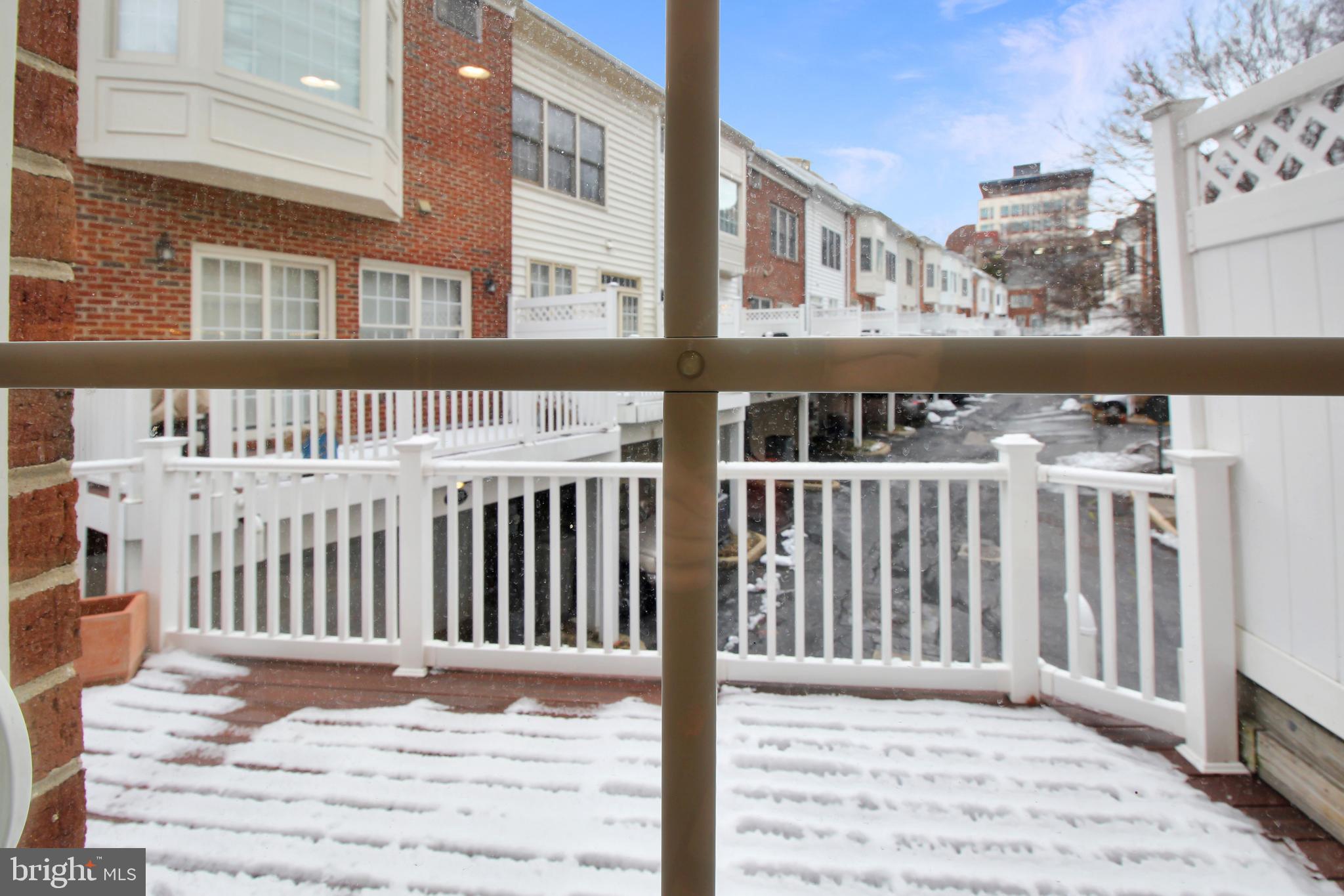 1227 Fidler Lane Silver Spring, MD 20910 - Photo 31 of 33 a view of a building from a roof deck