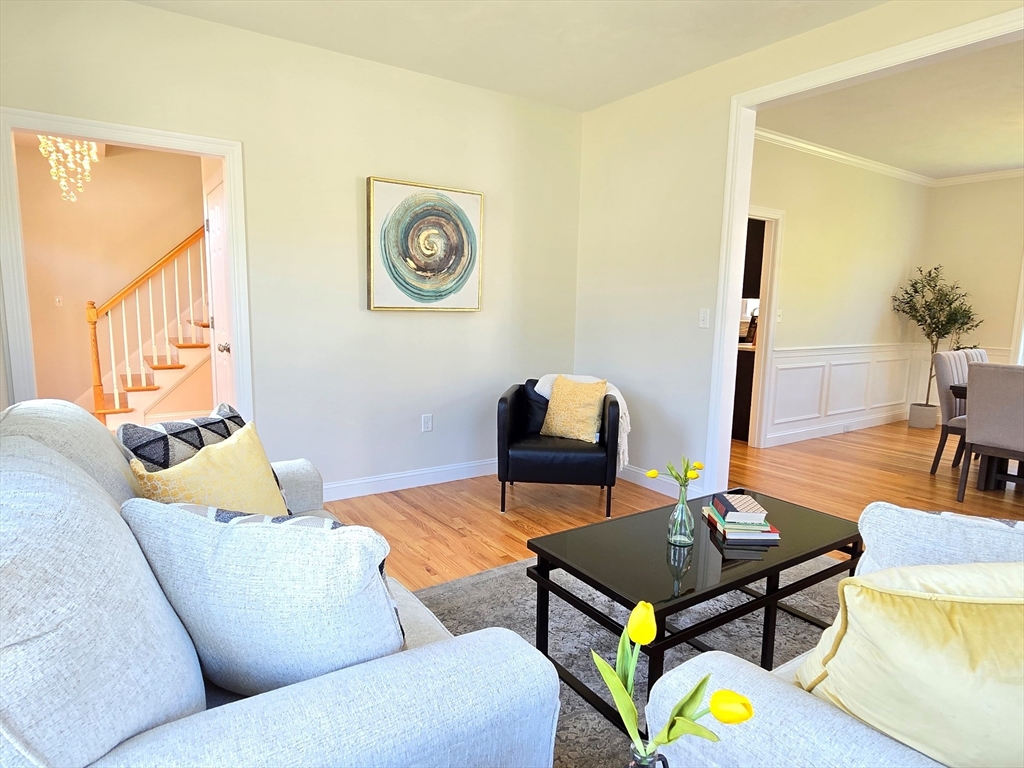 3 Willow Road Ashland, MA 01721 - Photo 9 of 41 a living room with furniture and wooden floor