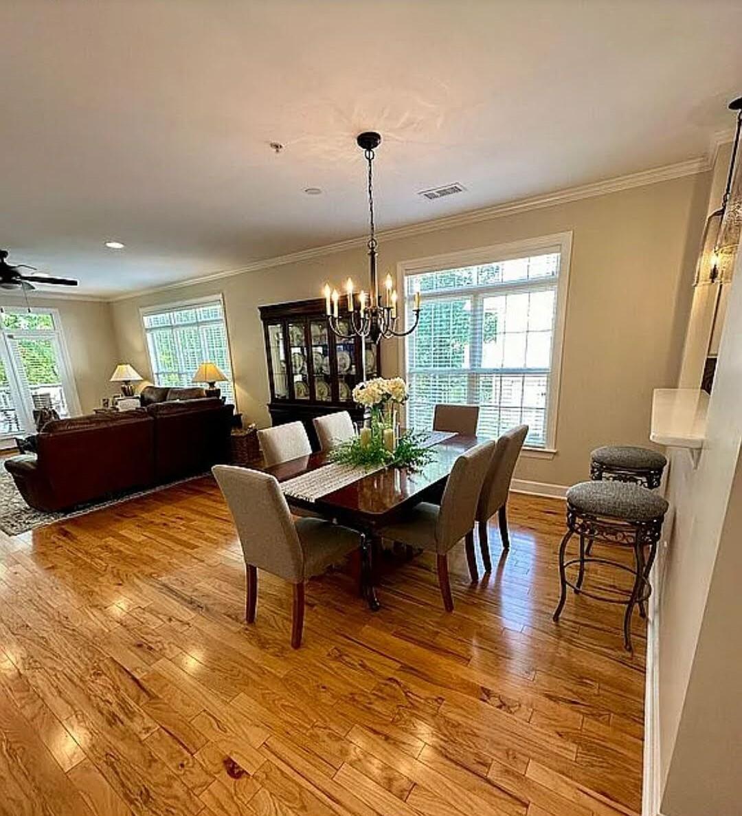 119 Ballard Lane Santee, SC 29142 - Photo 12 of 73 Dining area with shiny hardwood floors