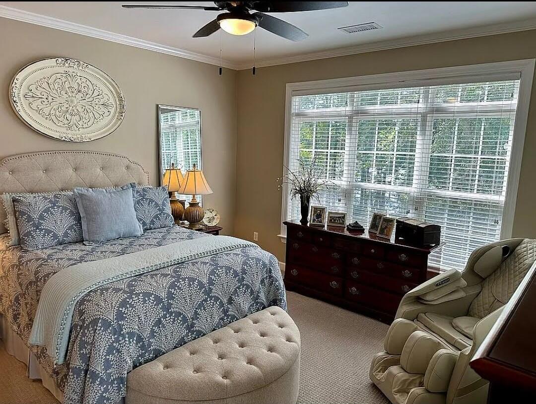 119 Ballard Lane Santee, SC 29142 - Photo 21 of 73 Spectacular lake view Primary bedroom