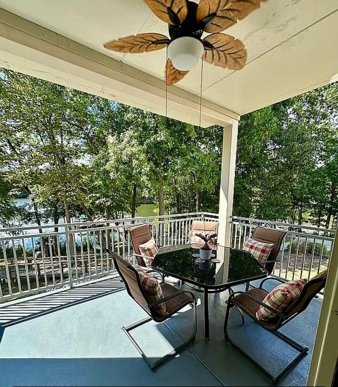 119 Ballard Lane Santee, SC 29142 - Photo 37 of 73 Your view, note the painted patio floor