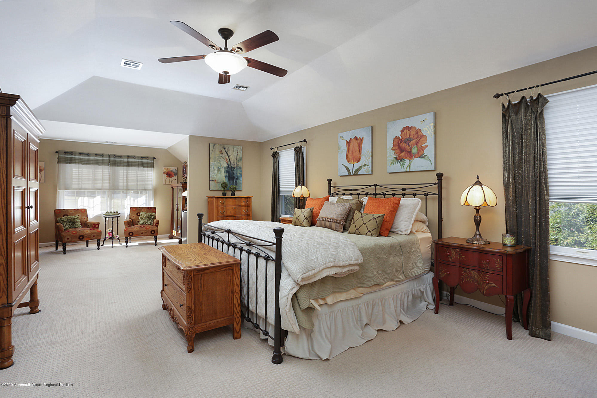 653 Locust Point Road Atlantic Highlands, NJ 07716 - Photo 34 of 57 Master Bedroom with Sitting Area