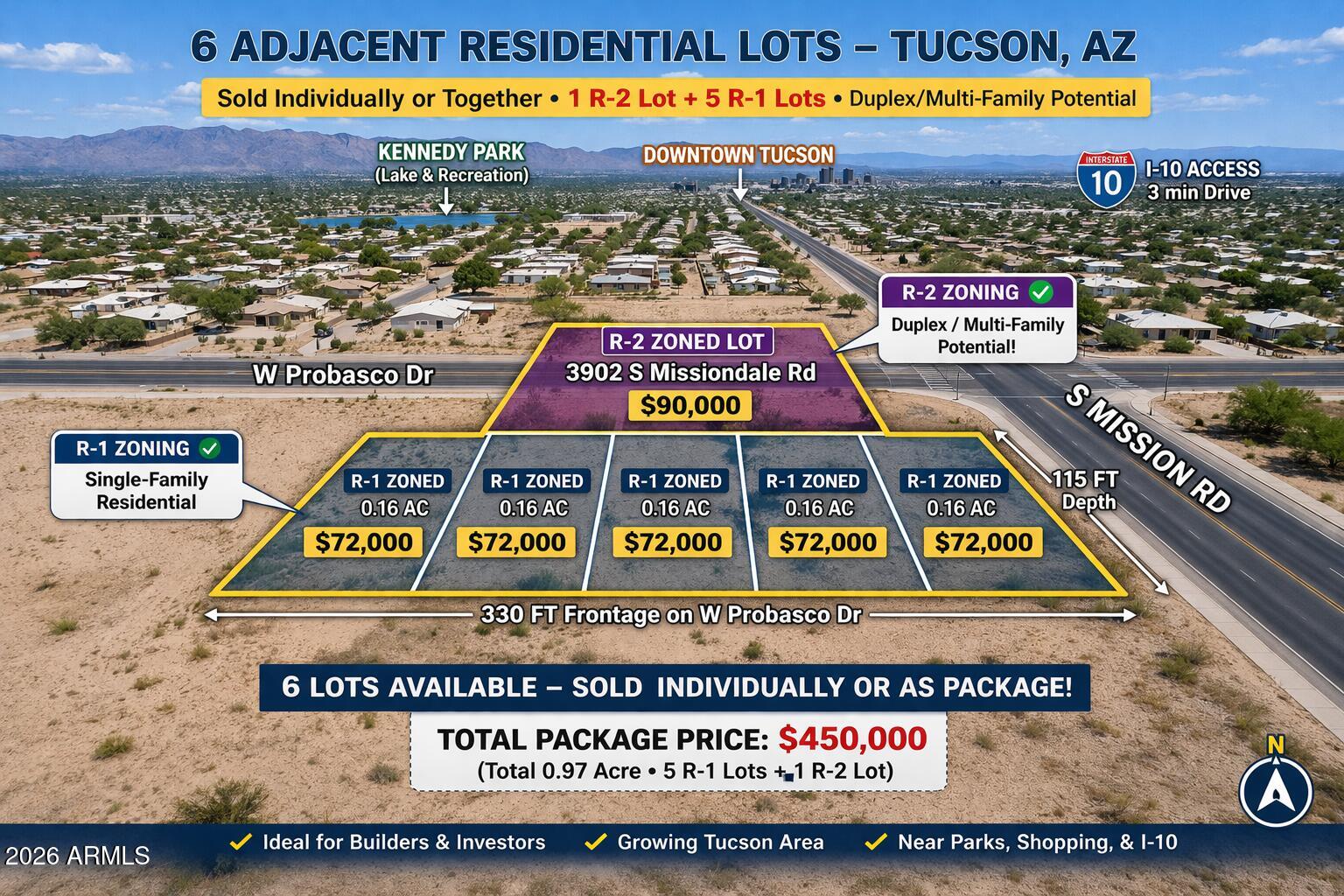 3902 South Missiondale Road, Unit 1 Tucson, AZ 85746 - Photo 2 of 2 Package