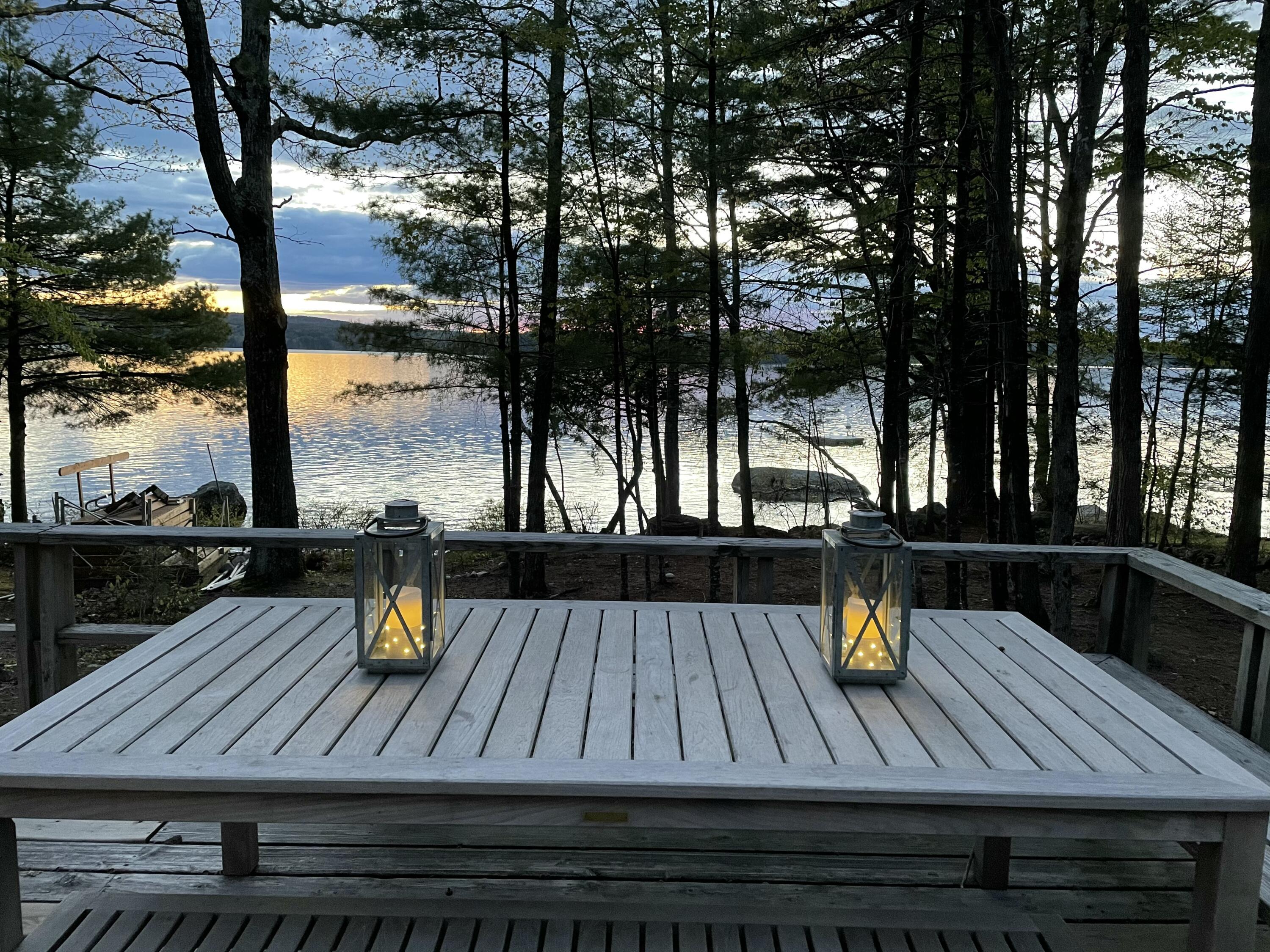 137 Fish Hook Road Oxford, ME 04270 - Photo 9 of 78 Evening Views