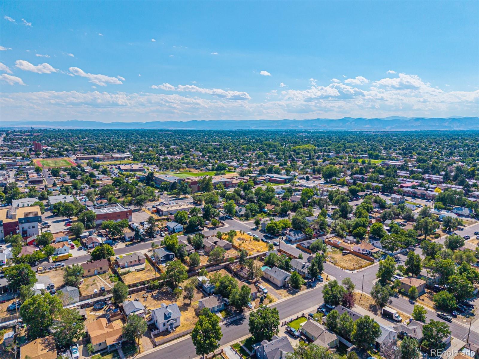 3145 West Ada Place Denver, CO 80219 - Photo 18 of 19 an aerial view of a city