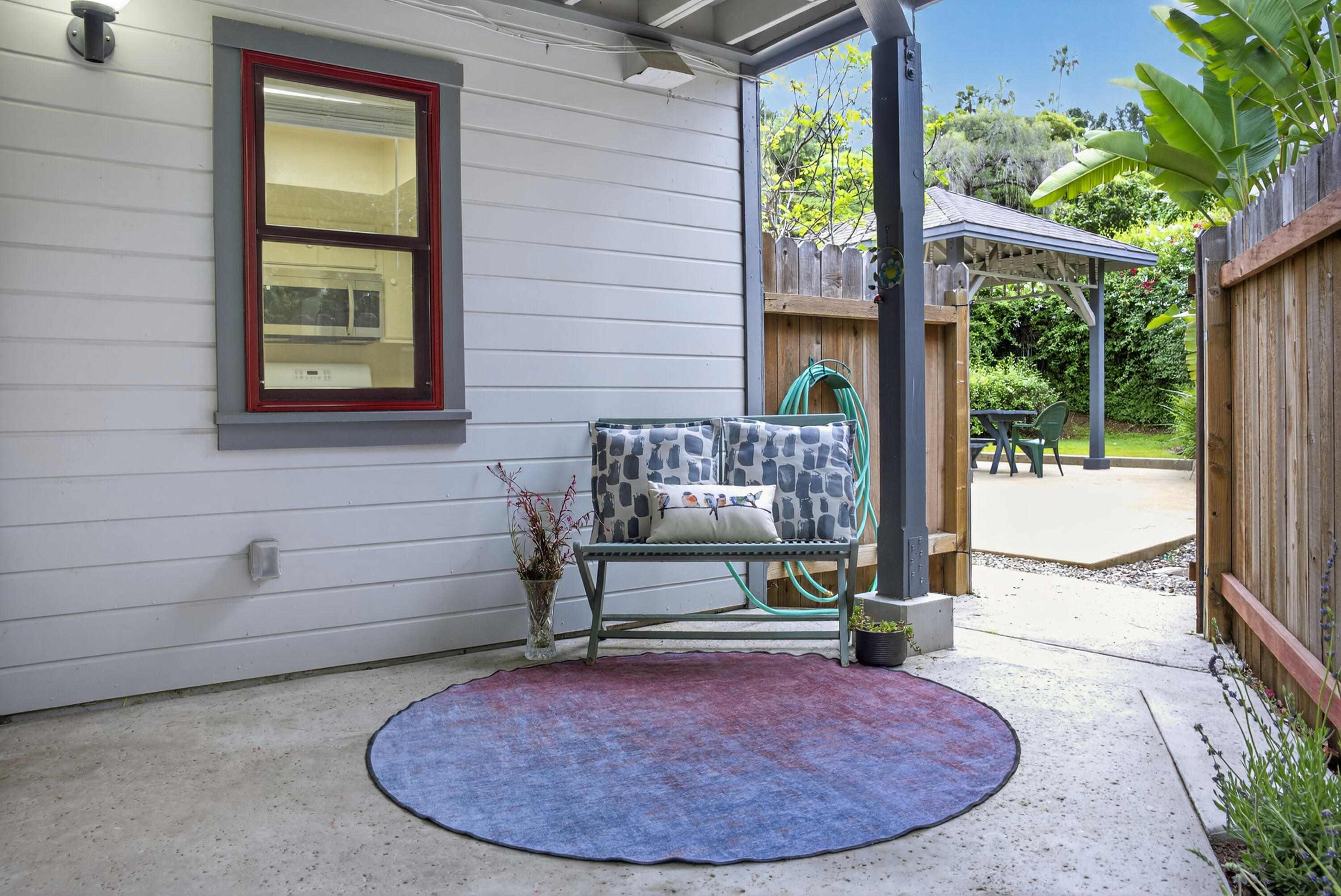 521 West Montecito Street, Unit 1 Santa Barbara, CA 93101 - Photo 9 of 36 a view of wooden floor in a living room
