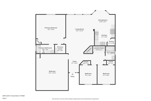 $325,000 | 2639 Tandi Trail, Round Rock, TX 78664