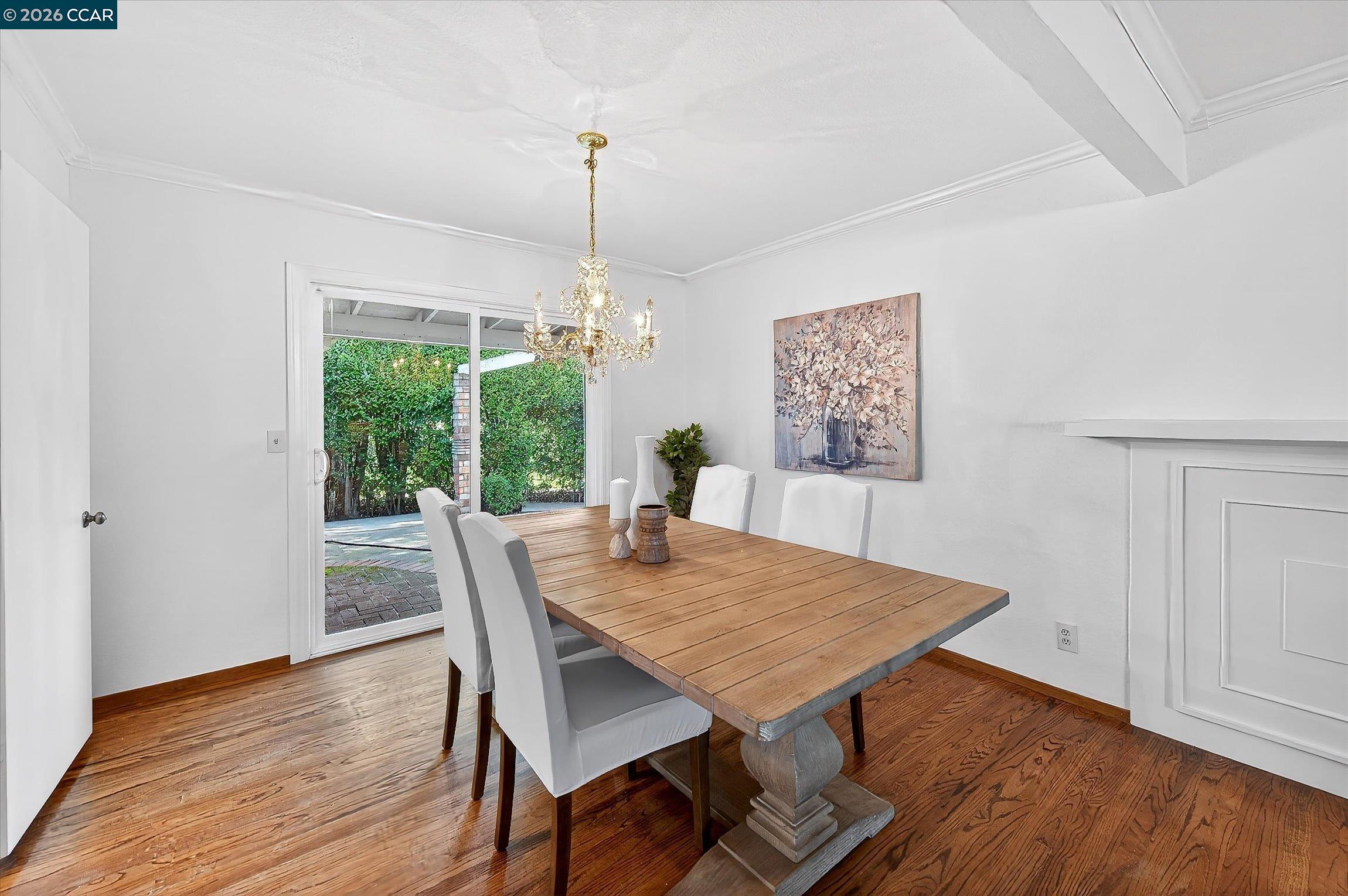 27 Milburn Court San Ramon, CA 94583 - Photo 11 of 41 a view of a dining room with furniture window and wooden floor