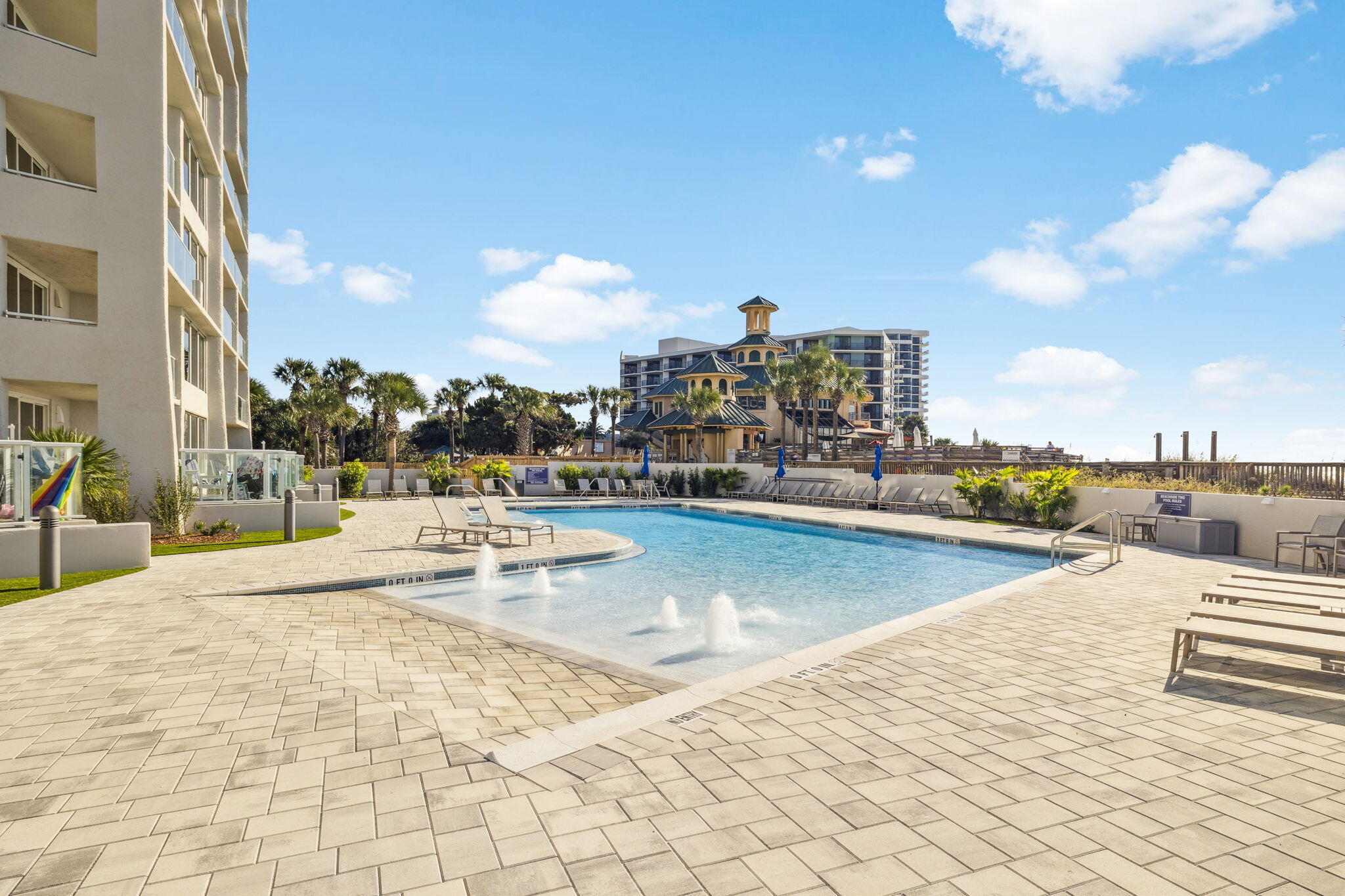 4253 Beachside 2, Unit 4253 Miramar Beach, FL 32550 - Photo 37 of 92 a view of a swimming pool and an outdoor space