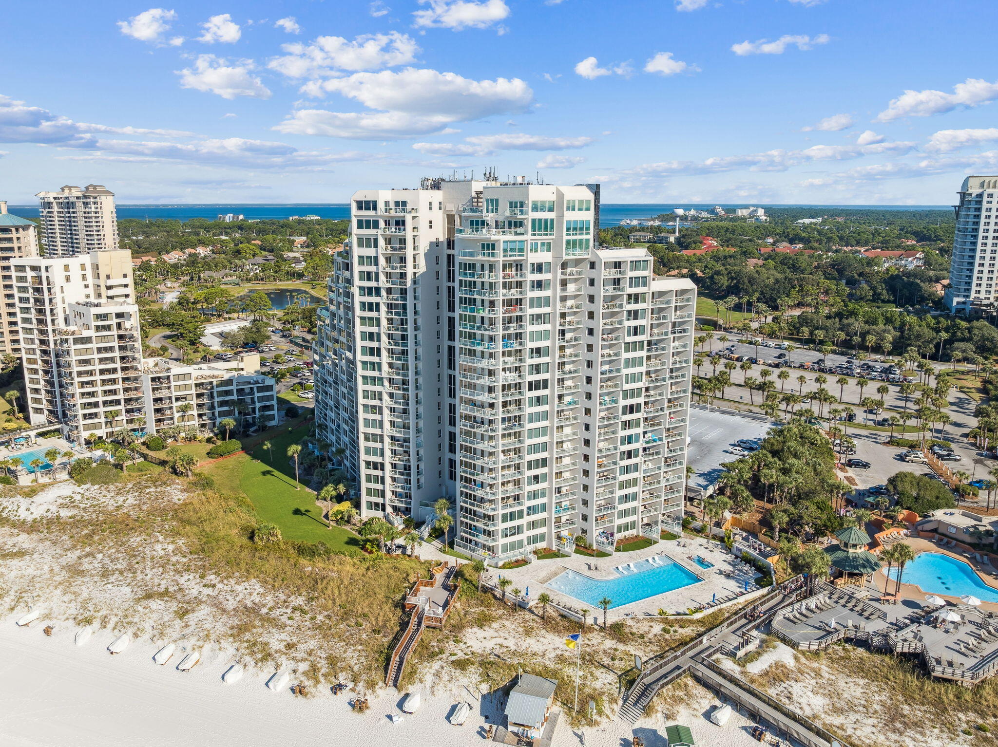 4253 Beachside 2, Unit 4253 Miramar Beach, FL 32550 - Photo 51 of 92 a view of a city with tall buildings