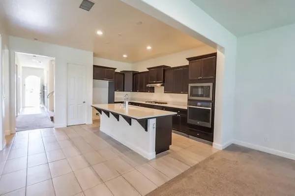a view of hallway with stairs