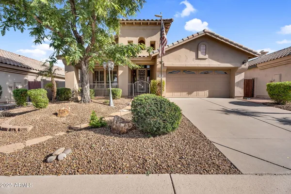 front view of a house