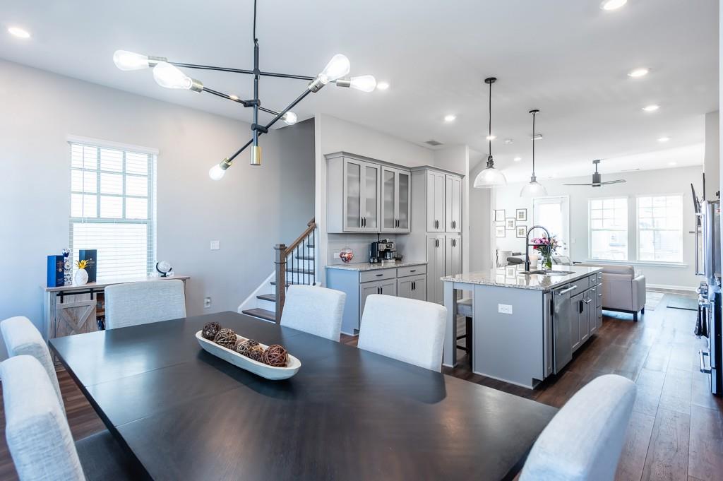 2575 Morehead Street Norcross, GA 30071 - Photo 17 of 36 a room with kitchen island stainless steel appliances lots of counter top space