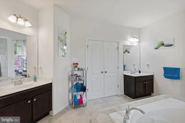 a view of a door in the house